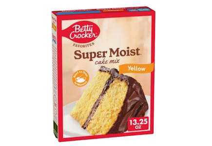 2 Betty Crocker Cake Mixes