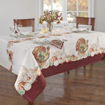 Holiday Turkey Tablecloth