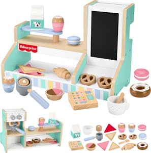 Fisher-Price Wood Coffee Shop Playset