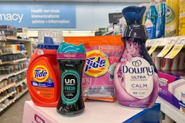 Tide and Downy Laundry Essentials, Only $2.84 Each at Walgreens card image