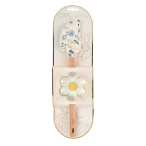 Cook With Color Spatula and Cookie Cutter