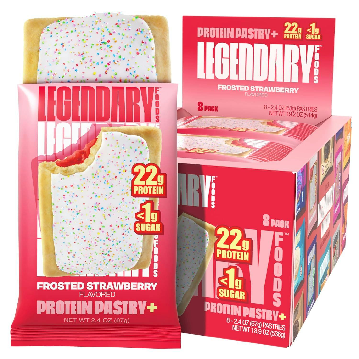 Legendary Foods Protein Pastry 8-Pack