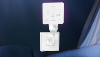 a insect trap in an outlet