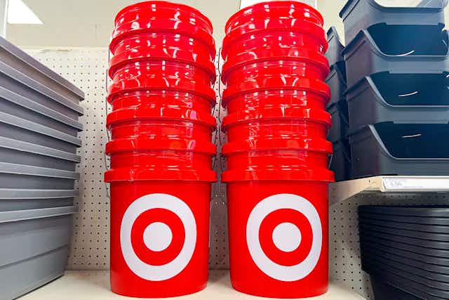 Get the New 5-Gallon Target Bucket for Only $3.79 During Circle Week card image
