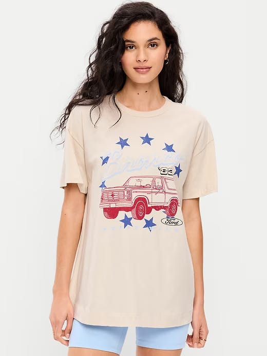 Ford Bronco Oversized Tunic T-Shirt