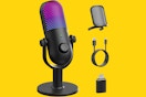 USB Condenser Microphone with Stand