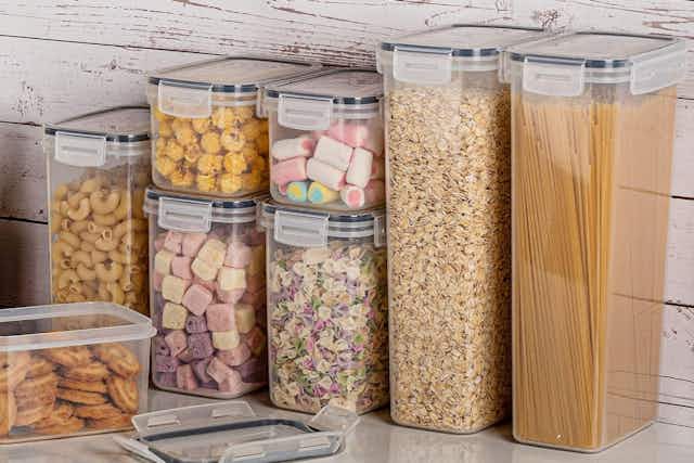 24-Count Airtight Food Storage Containers, Only $29.49 on Amazon card image