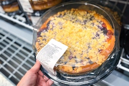 New Mixed Berry Streusel Cheesecake, Only $22.99 at Costco card image