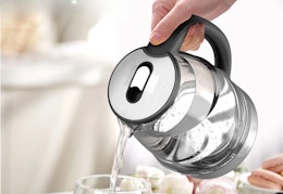 clear electric kettle