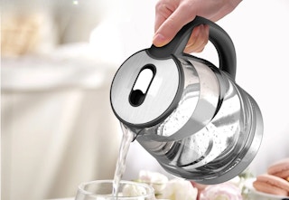 clear electric kettle