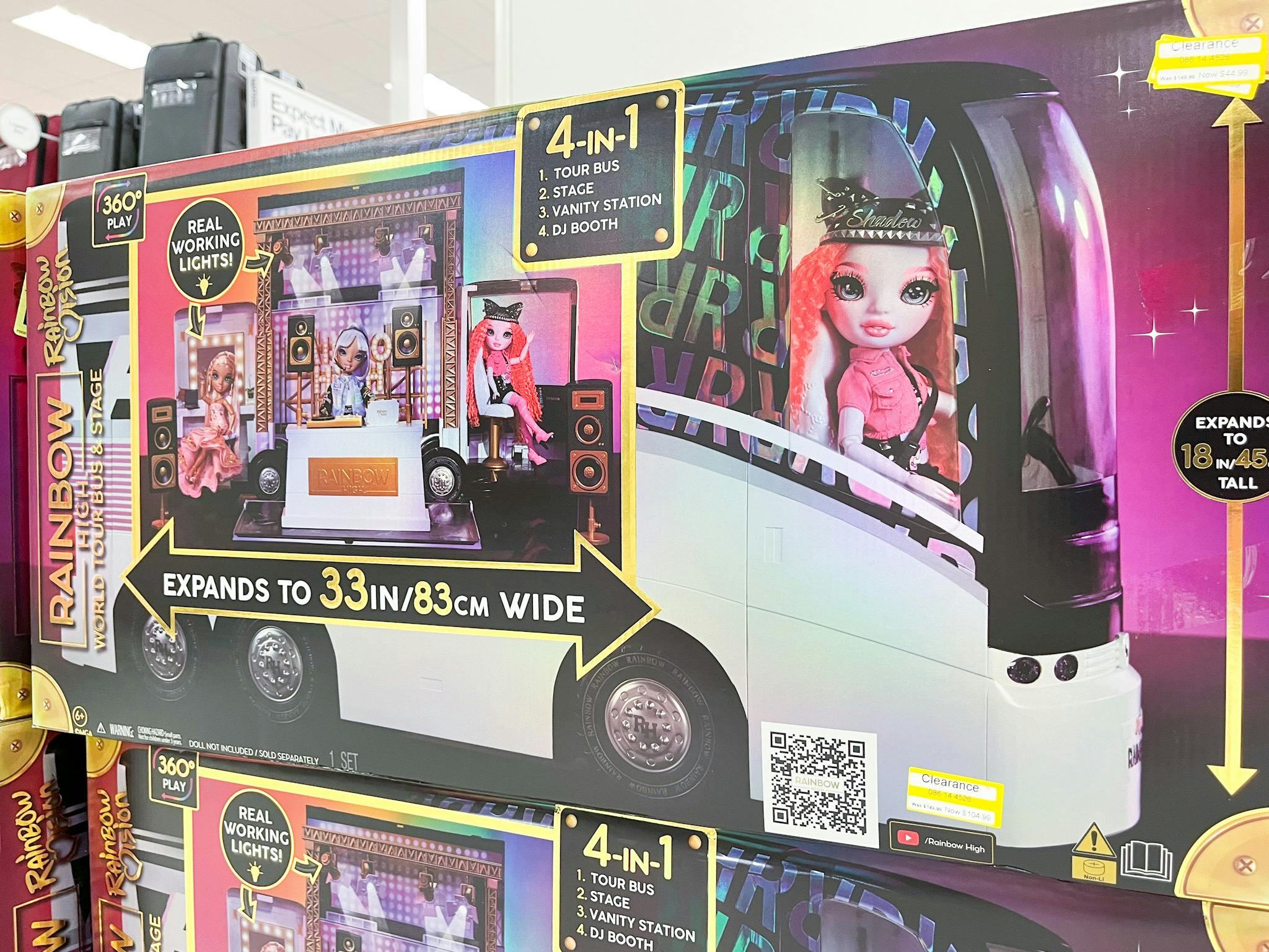 Rainbow High World Tour Bus