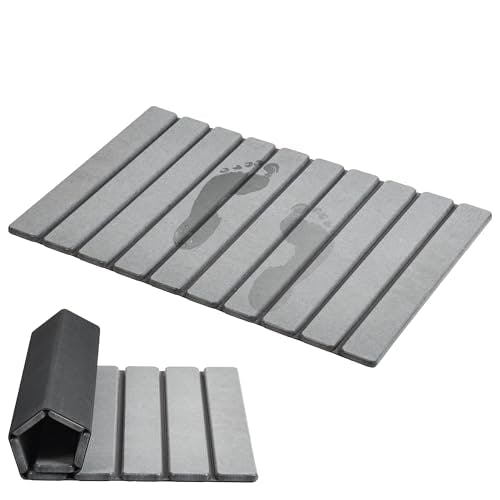 Foldable Stone Bath Mat