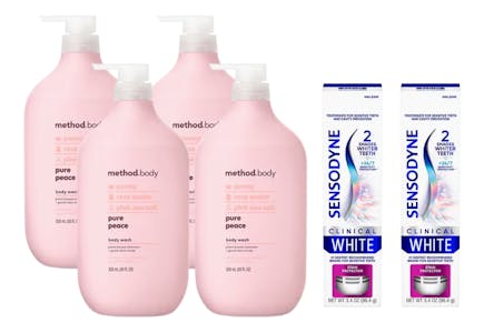 4 Method + 2 Sensodyne