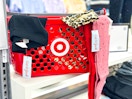 toddler leggings sitting on a target shelf