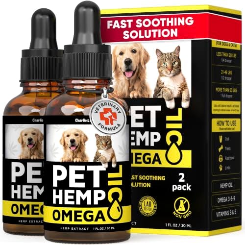 Hemp and Salmon Oil 2-Pack