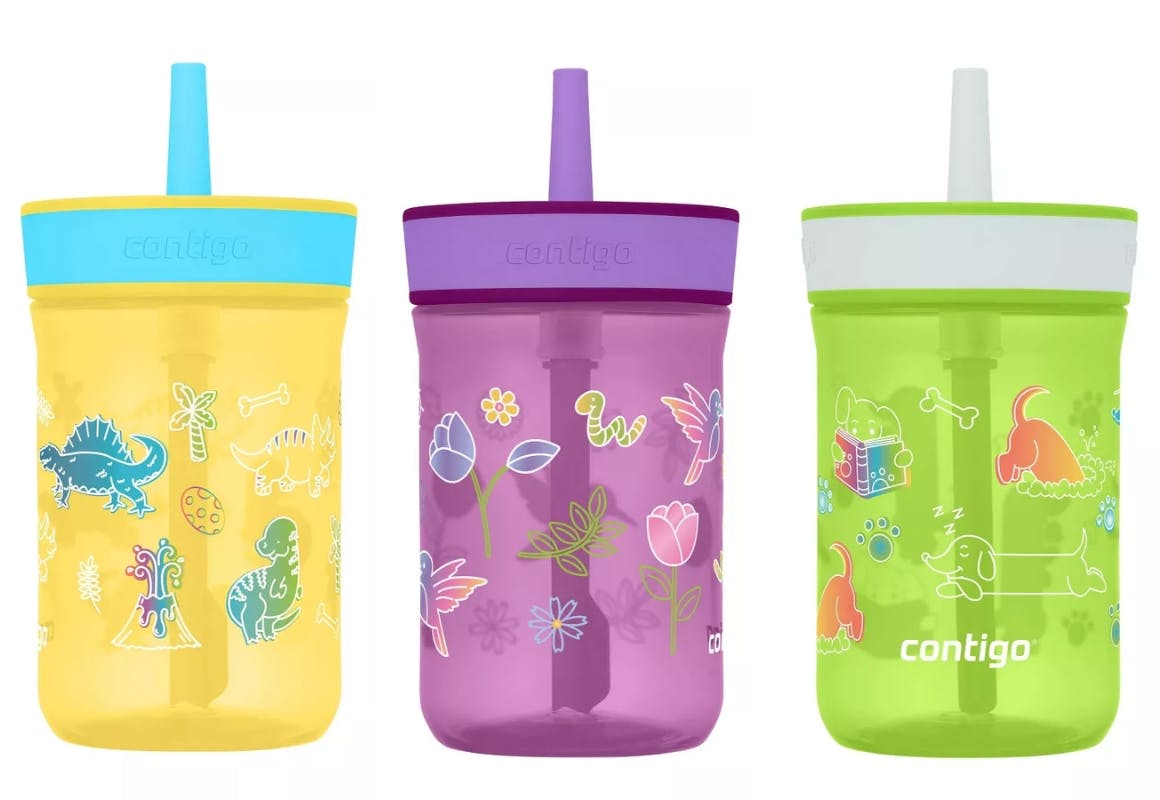 Contigo Spill-Proof Straw Tumblers