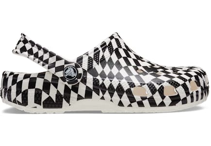 Crocs Kids' Checkered Clogs