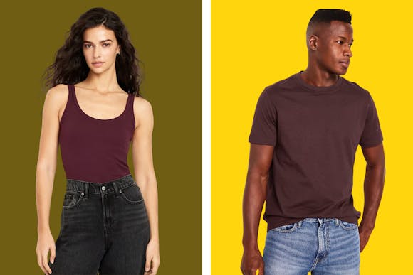 Shop the Trendy Chocolate Cherry Color at Old Navy: $9 Tank and More