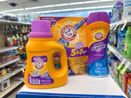 Easy Deal on Arm & Hammer Laundry Care — Buy 1 Get 1 Free at Walgreens card image