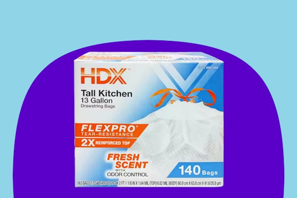 HDX FlexPro Trash Bags 140-Count, Only $9.97 at The Home Depot (50% Off)