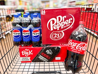 soda deals in shopping cart