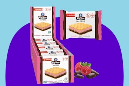 Rip Van Wafers on Amazon: Raspberry and Dark Chocolate 16-Pack, Just $10.64 card image