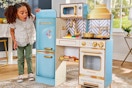 a retro play kitchen