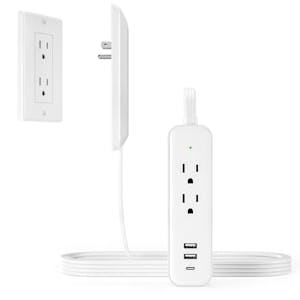 Flat Socket Extension Cord