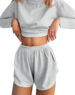 Women's Long-Sleeve Pajama Set