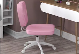 home depot ergonomic armless chair