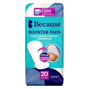 2 Because Booster Pad Packs