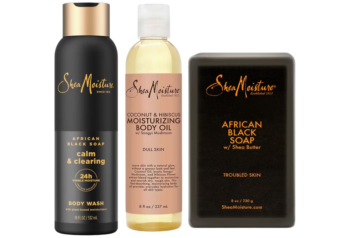 3 SheaMoisture Body Care Items