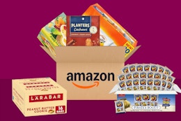 Amazon Snack Deals: Planters Cashews, Dole Fruit Bowls, Goldfish, and More card image