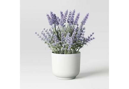 Threshold Potted Faux Lavender Plant
