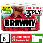 Brawny Tear-A-Square Paper Towels