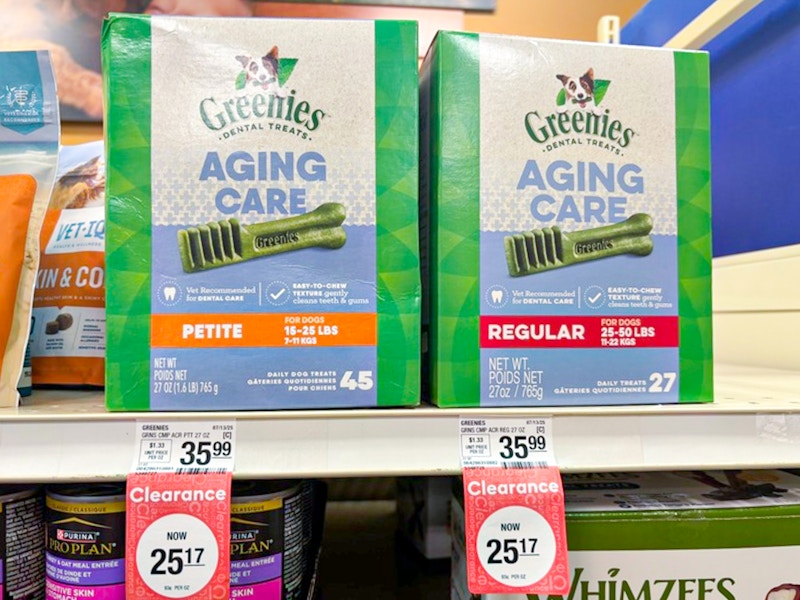 petsmart greenies dental dog treats