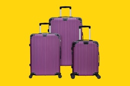 home depot hardside luggage set