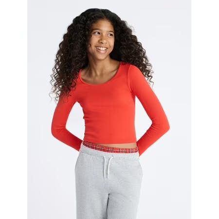 Kids' Seamless Long Sleeve Top