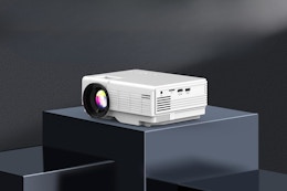 Bluetooth Projector, Now $52 on Amazon card image