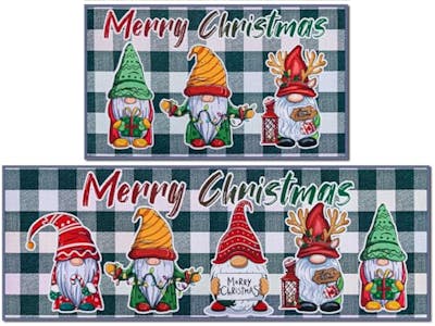 Christmas Kitchen Rug Set