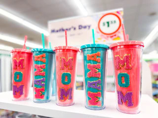 dollar tree mom tumblers