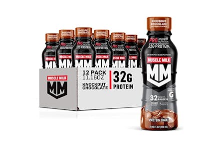 Muscle Milk Protein Shake 12-Pack