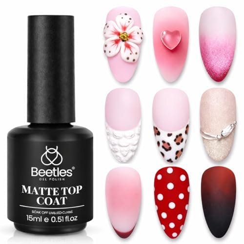 Beetles Matte Gel Top Coat