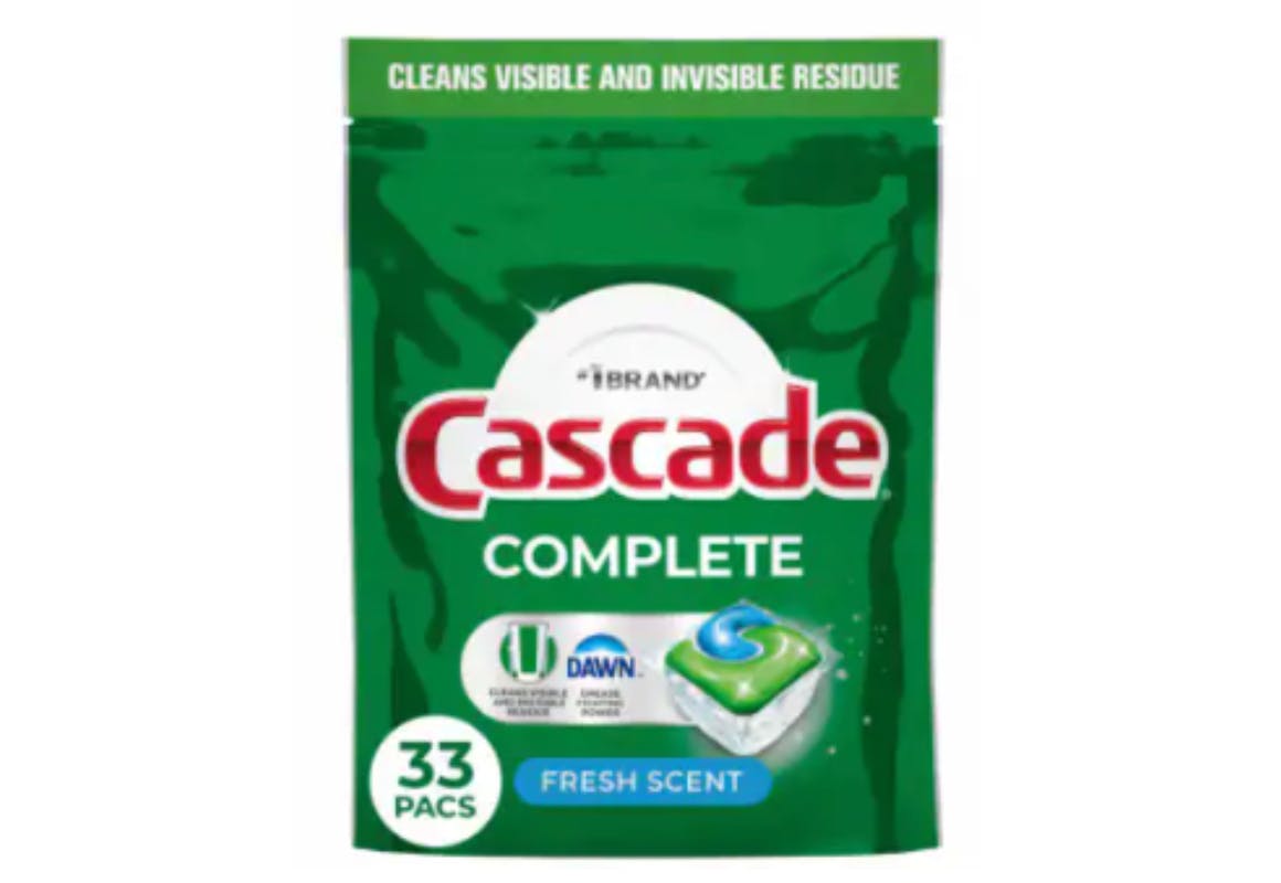 Cascade Complete Dishwasher Pods