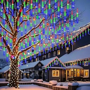 Meteor Shower Christmas Lights
