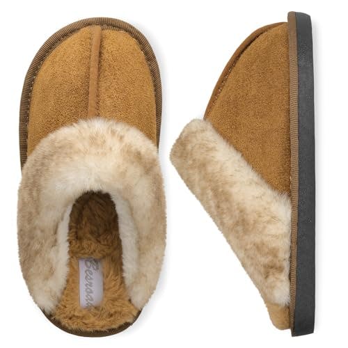 Kids' Plush House Slippers