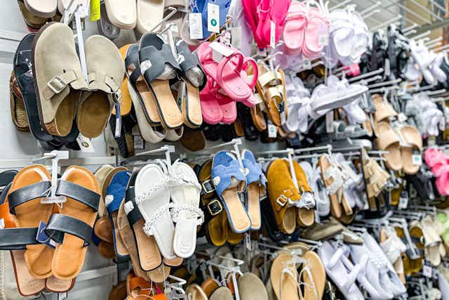 Women's Shoes Sale at Target: $3.80 Sandals and Sneakers for $11.39 card image
