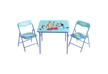 Bluey Kids' Table and Chairs Set