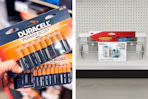 collage with duracell and command products