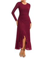 GRACE KARIN Women's Mesh Maxi Dress